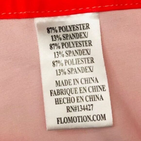 Flomotion Board Shorts Orange Men’s Swim Trunks Sz 30 - Picture 9 of 11